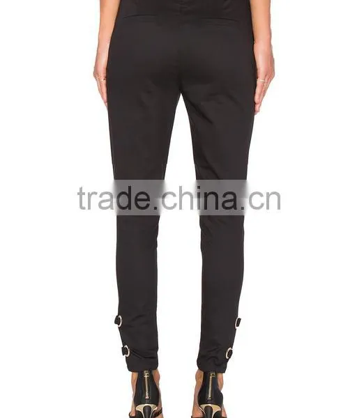 4509 Runwaylover Ladies Hot Sale Tie up Slim Tight Pants photo-3