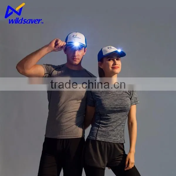 Custom Logo Print or Embroidery Sports Flashing Led Baseball Cap photo-2