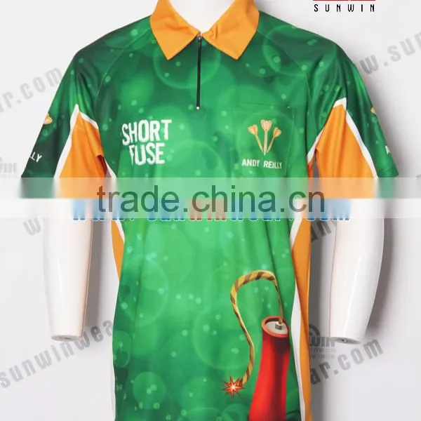 Quick Dry Darts Shirt, Cheap Custom Darts Jersey Sublimation photo-6