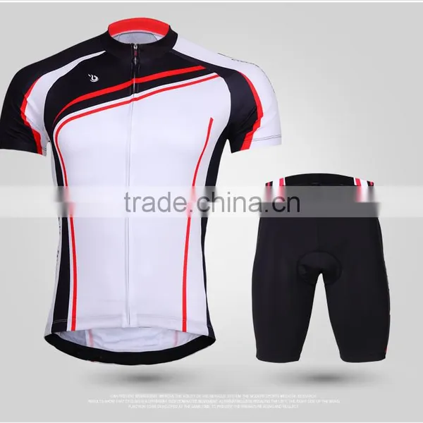 BEROY Man's Bulk Wholesale Cycling Suits, Fast Drying Set Short Sleeve Cycling Clothing Suit photo-4
