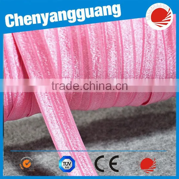 Wholesale Polyester Fold Over Elastic Webbing In Roll photo-4