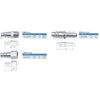ZJ-430 Carbon Steel ISO6150B Standard Pneumatic Quick Disconnects Coupling photo-3