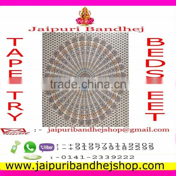 Mandala Cotton Fabric Tapestry photo-6