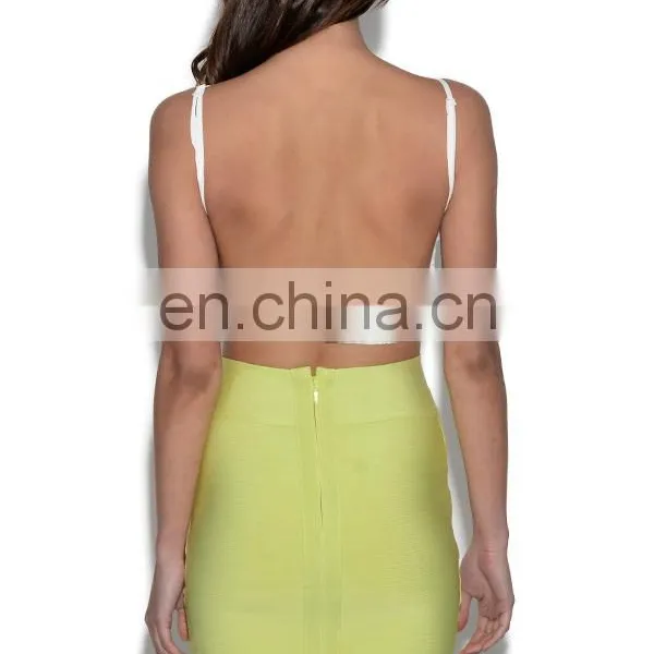 2017 OEM Lime Green Bandage Pencil Skirt photo-2