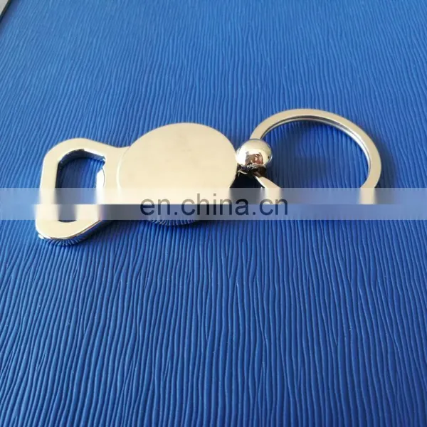 Custom Metal Bottle Opener Keychain in Zinc Alloy Stainless Material photo-3