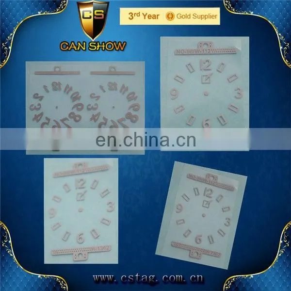 Luxury Watches Digital Metal Plate Affixed