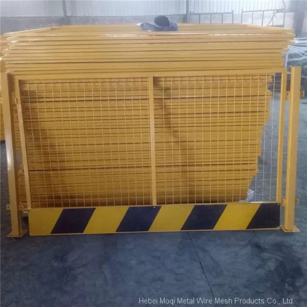 Road Isolation Guardrail Galvanized Fence Steel Road Barrier /Foundation Pit Guardrail for Warning photo-4