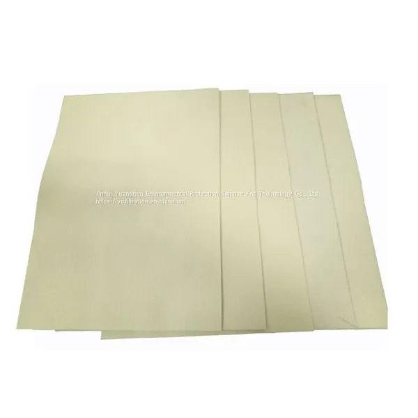 Acrylic Non Woven Needle Punched Filter Bag Fabric For Fine Dust Filtration Pocket Filter