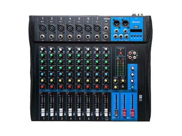 Bluetooth/USB Mixer With 6/ 8/12 Channels photo-3