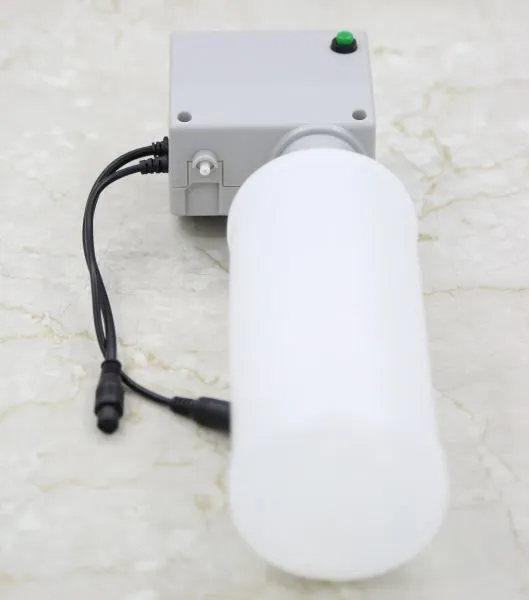 Foam Automatic Hand White Ceramic Soap Dispenser photo-3