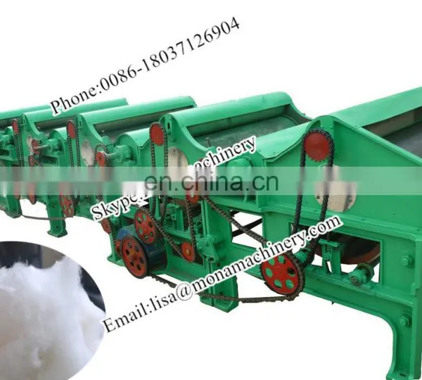 Cotton Yarn Waste Recycling Machine/small Cotton Processing Machine/cotton Waste Cleaning Machine photo-5