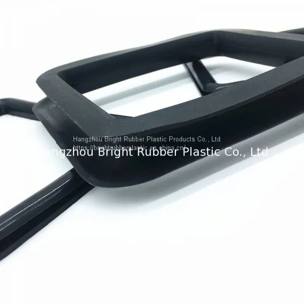 Customized Black High Quality IATF16949 Rubber Door Rectangle Gasket For Sealing Use photo-4
