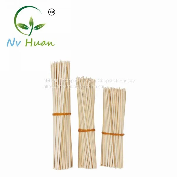 Bamboo Skewer Bbq Stick Fruit Picks 2.5mm