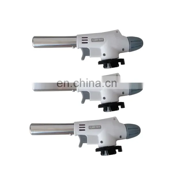 Outdoor Model Adjustable Flame Cassette Gas Gun Butane Type Torch Burner Gun Cigarette photo-6