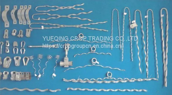 High Quality Preformed Guy Grip Dead End Tension Strain Clamp