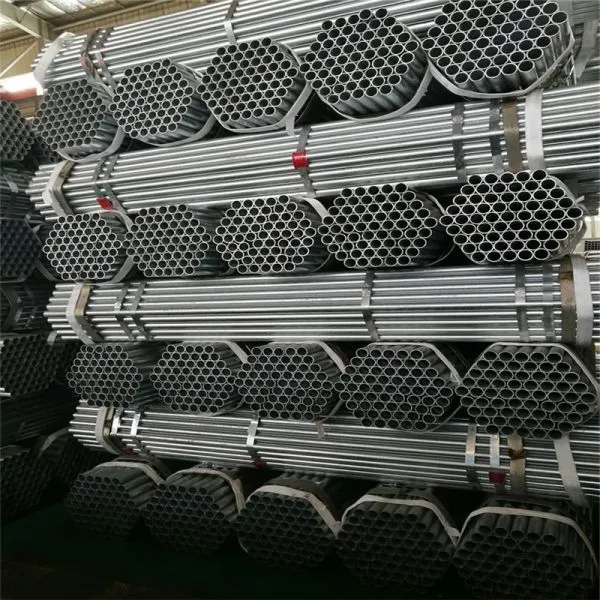 Tianjin Shengteng ERW Welded Pre Galvanized Ms Steel Round Pipe photo-4