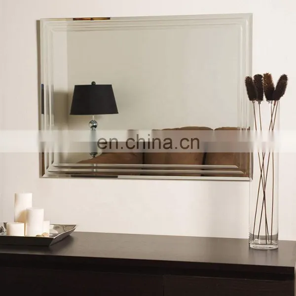 Frameless Large Size Rectangular Wall Plain Gym Safety Mirrors photo-2