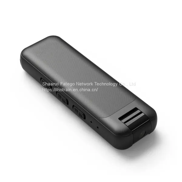 BC2 Mini Portable Pen Type ABS Gray Body Worn Camera Sound/Video Recorder for travelling, business, Sports, Driving