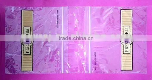 Clear LDPE Designer Plastic Deli Bag for Super Market Shopping Packing photo-3