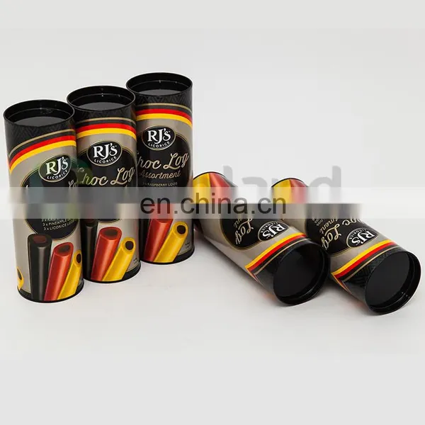 Custom Round Shaped Paper Material Cookie Verpackung Cookie Boxes photo-4
