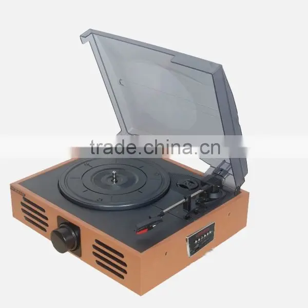 Classic Vintage Design!!! Simple Turntable& Vinyl Record LP& Gramophone With PC Link photo-4