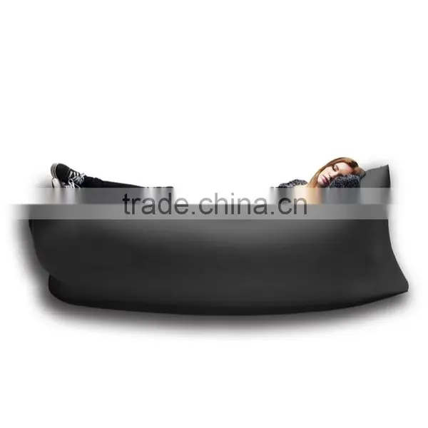 Popular Cheap Polyester Laybag Inflatable Air Sofa Bed Lounge Chair photo-5