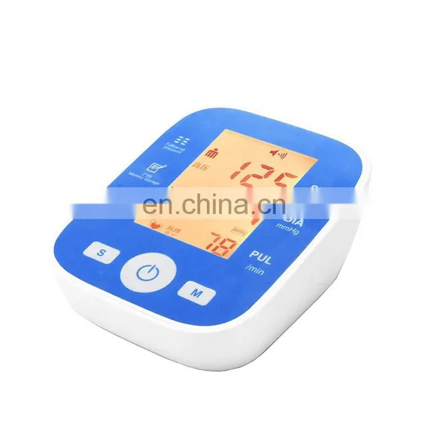 Good Quality Arm Type Digital Electronic Blacklit Blood Pressure Monitor With Voice Function BP Monitor photo-5