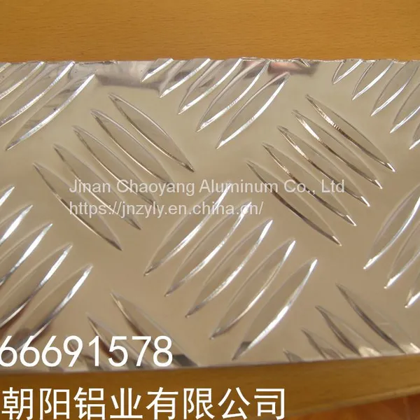 2.0mm Five Rib Pattern Anti-skid Aluminum Sheets photo-4