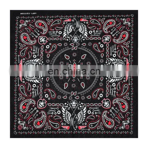 New Design Winter Street Style Headband Bandanas Cotton Sports Kercheif Customized Soft Cheap Handkerchief Headbands photo-3