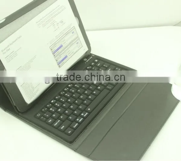 2014 New Arrival! Stand PU Leather Case With Wireless Keyboard for 7.9'' Tablet PC,Bluetooth Keyboard For IPad 5 photo-6