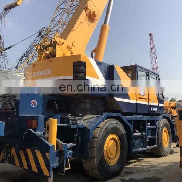 25ton Kobelco Telescopic Boom Truck Hydraulic Mobile Crane Truck Crawler Dump Crane for Sale photo-3