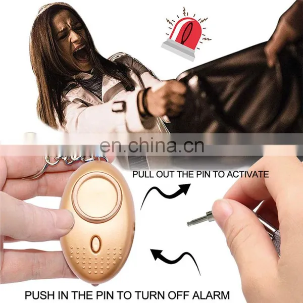 140dB Personal Alarm Keychain Camera Finder SOS Emergency Safety Self Defens Alarm Keychain for Women Elderly Personal Safety photo-4
