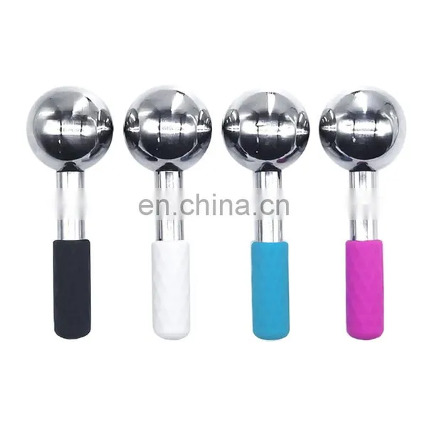 Private Label Ce Facial Massage Roller Dropshipping Magic Cryo Stick Cooling Stainless Steel Ice Globe photo-3