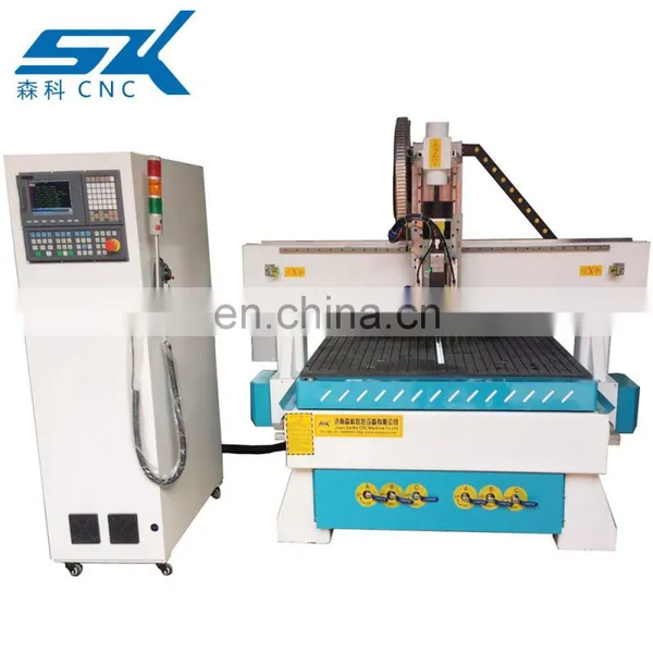 Popular Price SKW-1325DC Automatic Metal Wooden Industry Penumatic ATC CNC Router photo-3