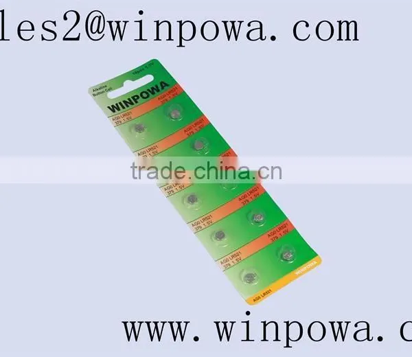 AG13/LR44/A75 1.5V Button Cell Batteries