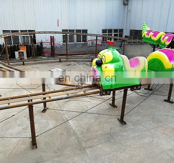 Popular Wacky Worm Train With Track Roller Coaster Ride photo-5