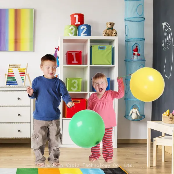 18 Inch Colorful Punch Balloon With Rubber Band Handle Kids Toy for Birthday Outdoor Games photo-2