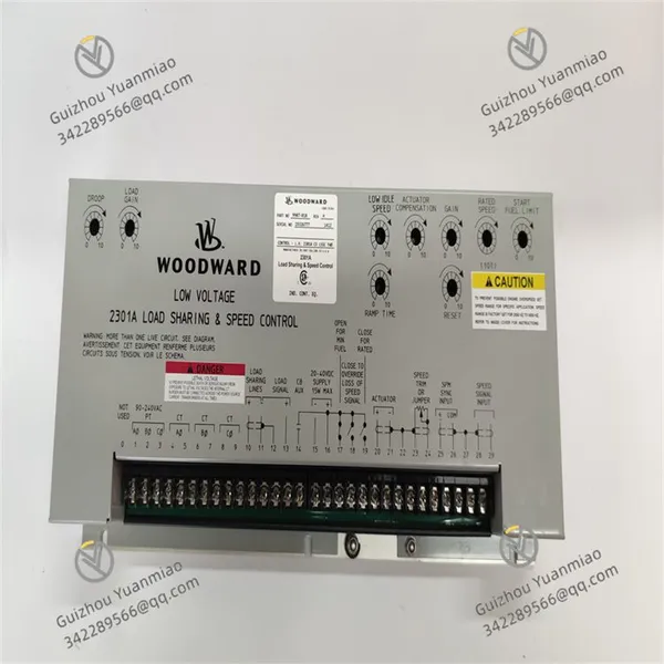 Woodward 2301A 9907-018 Speed Control Controller