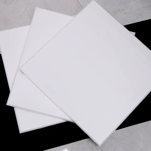 Customized Size Beautiful Design Aluminum Square Ceiling Tiles Metal photo-2