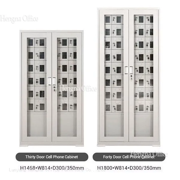 Commercial Phone Charging Station With Ventilation System - Secure Mobile Device Locker for Public Places Banks photo-4