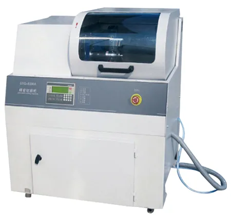 Q-100 Medium Speed Metallographic Cutter Metallography Cutting Machine photo-5