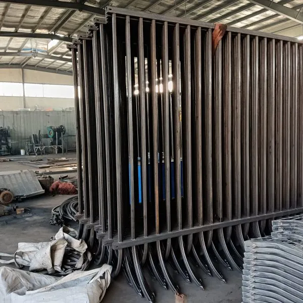 Cheap Price High Quality Designs 1.5m(h)x2m(w) Ranch Fence Metal Steel Wrought Iron Fencing Panels photo-6