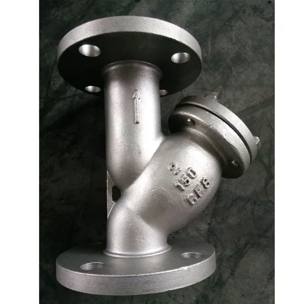 WCB Cast Steel Flange Y Type Strainer GL41H CF8/CF8M SS304 SS316 Filter for Water Media photo-2