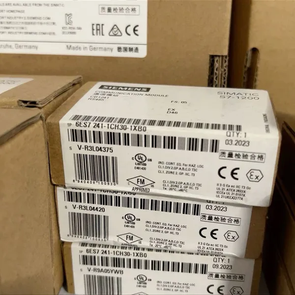 6ES7241-1CH30-1XB0 Siemens S7-1200 Price Suppliers Siemens PLC Communication Module CB1241 RS485