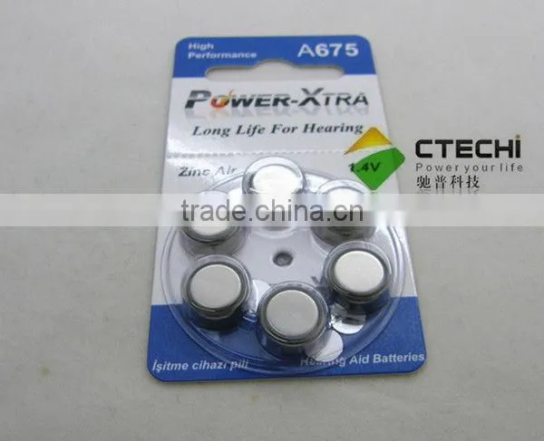 1.4V A675 Hearing Battery