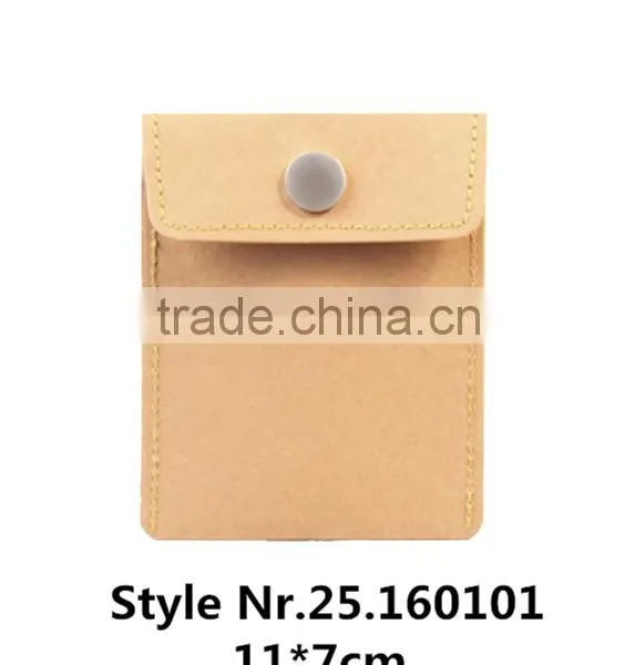 2016 New Washable Kraft Paper Bag IC ID Card Holder photo-5