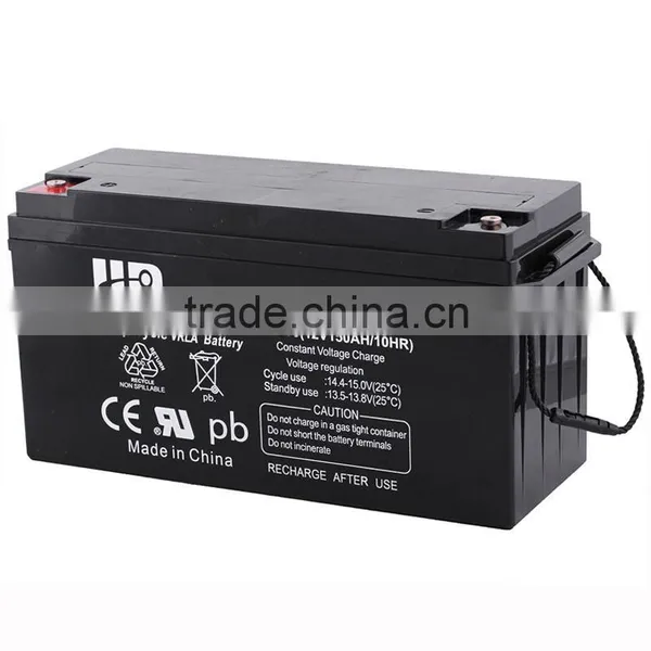 Flate Plate Vrla 12v 150ah Storage Wind And Solar Hybrid System Vrla Battery photo-2