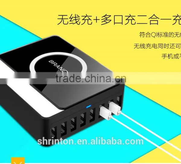 2015 New Design Multi USB 6 Port Desktop USB Charger photo-5