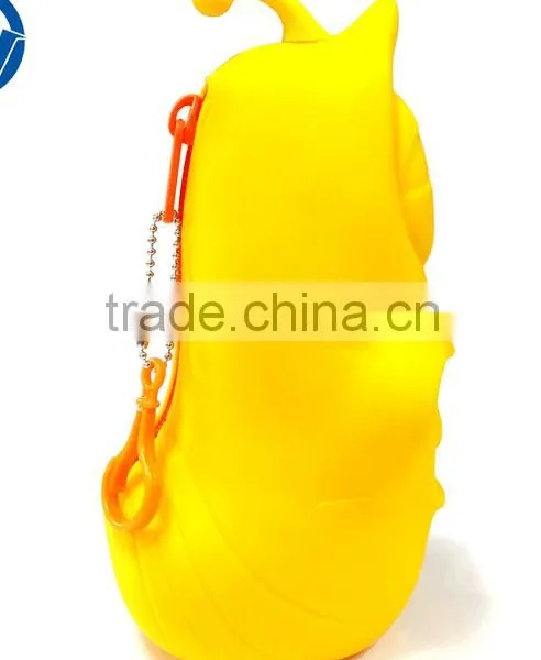2016 Silicone Larva Cartoon Pencil Case photo-2