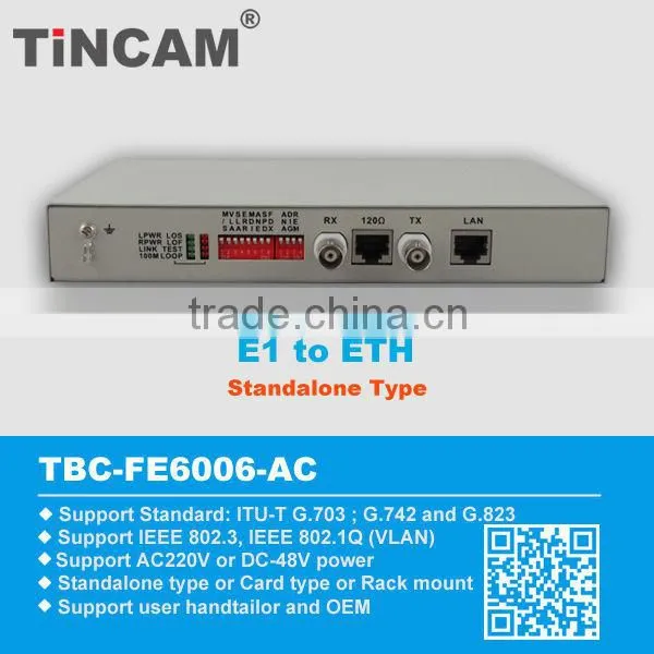 E1 to Eth converter